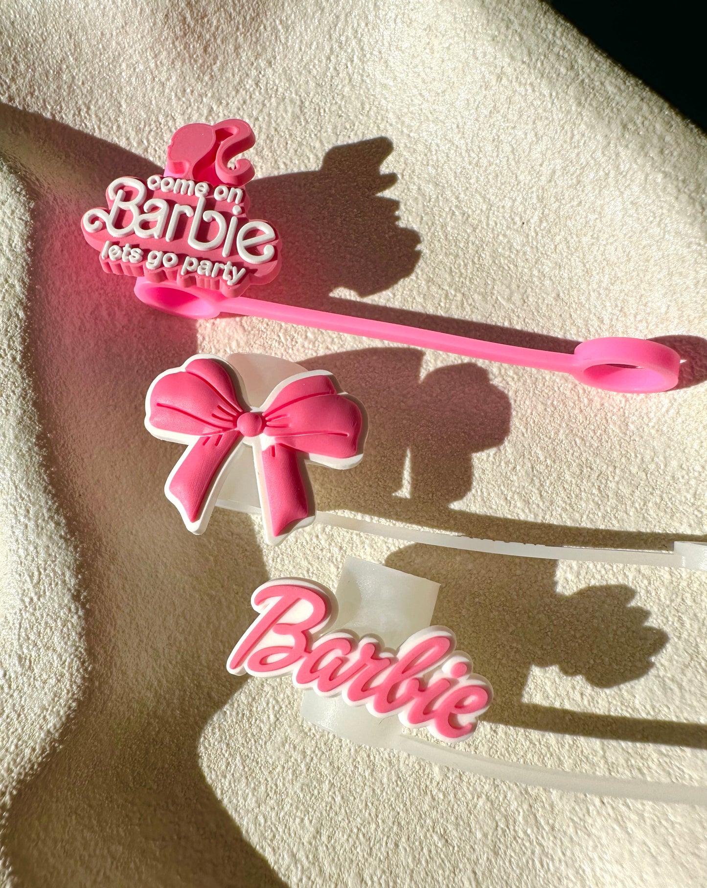 Barbi Girl Straw Lids