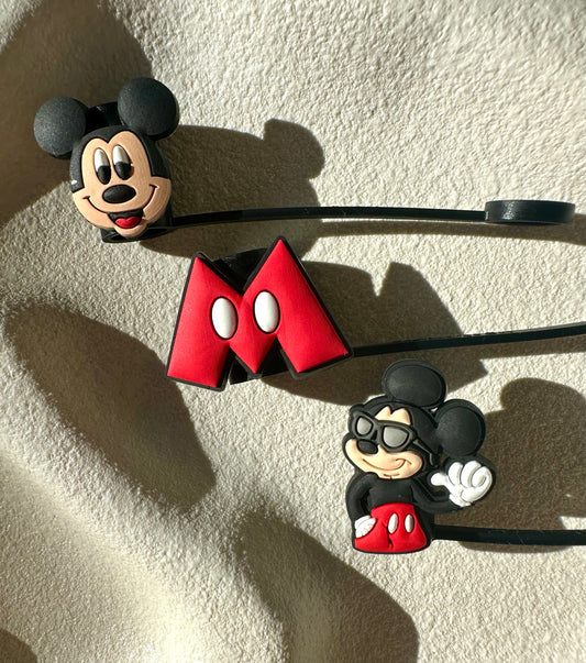 Mikki Mouse Straw Lids